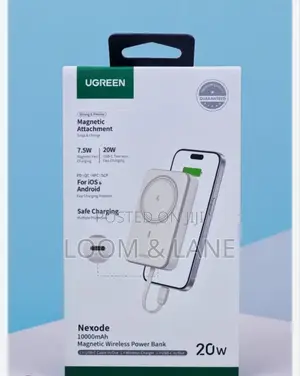 Ugreen Nexode 10000mah Magnetic Wireless Power Bank 20w -