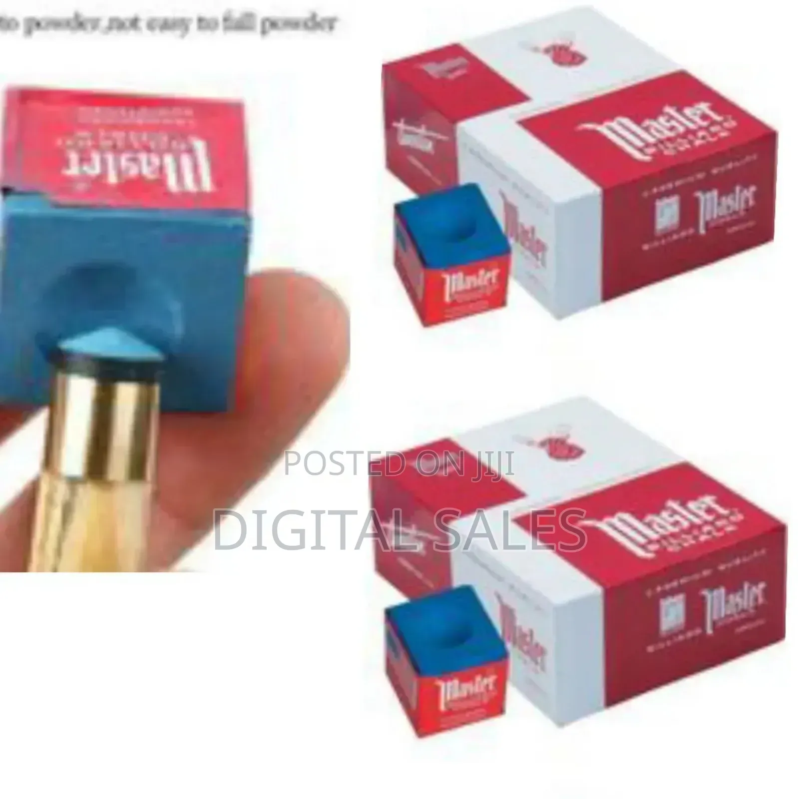 Master Billiard Cue Chalk - Premium Quality -
