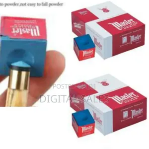 Master Billiard Cue Chalk - Premium Quality -