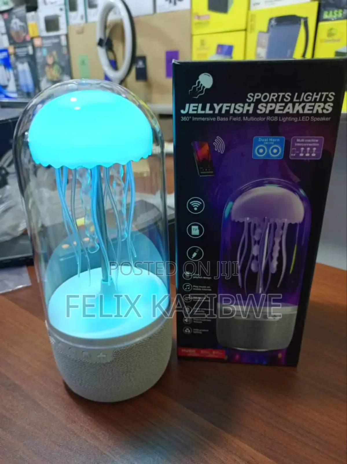 Sports Lights Jellyfish Speaker.