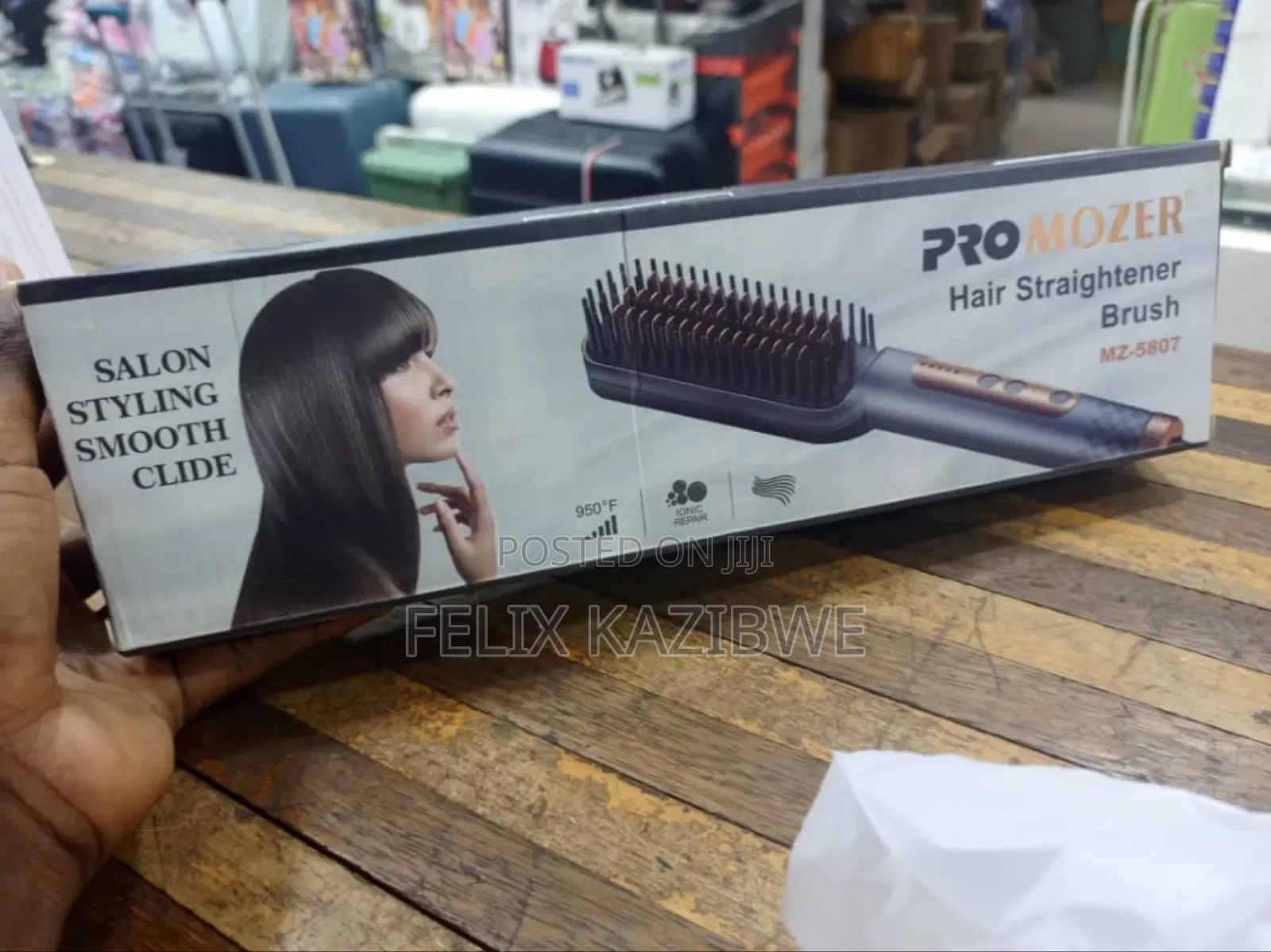 Hair Straightener Brush