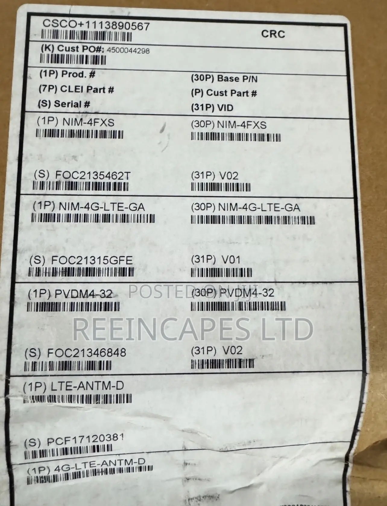 Cisco Router 4331