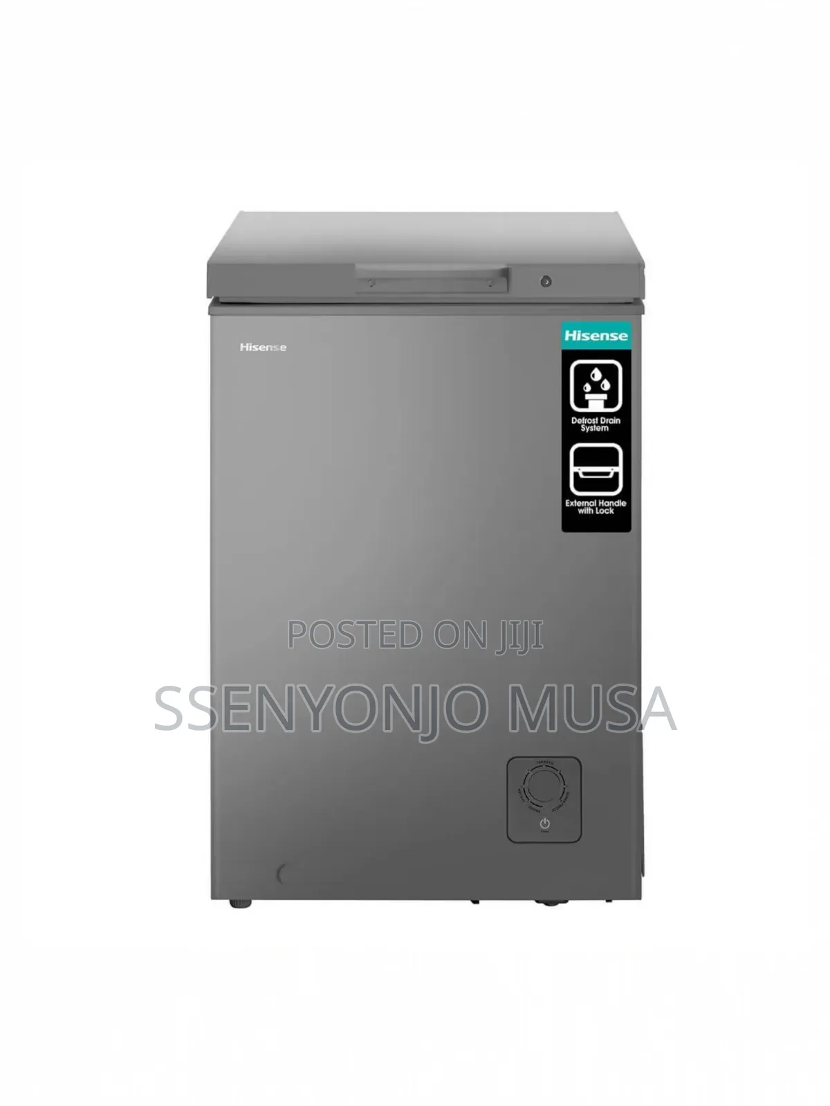 Hisense Fc13dt4st 130l Chest Freezer | Grey |3-Year Warranty