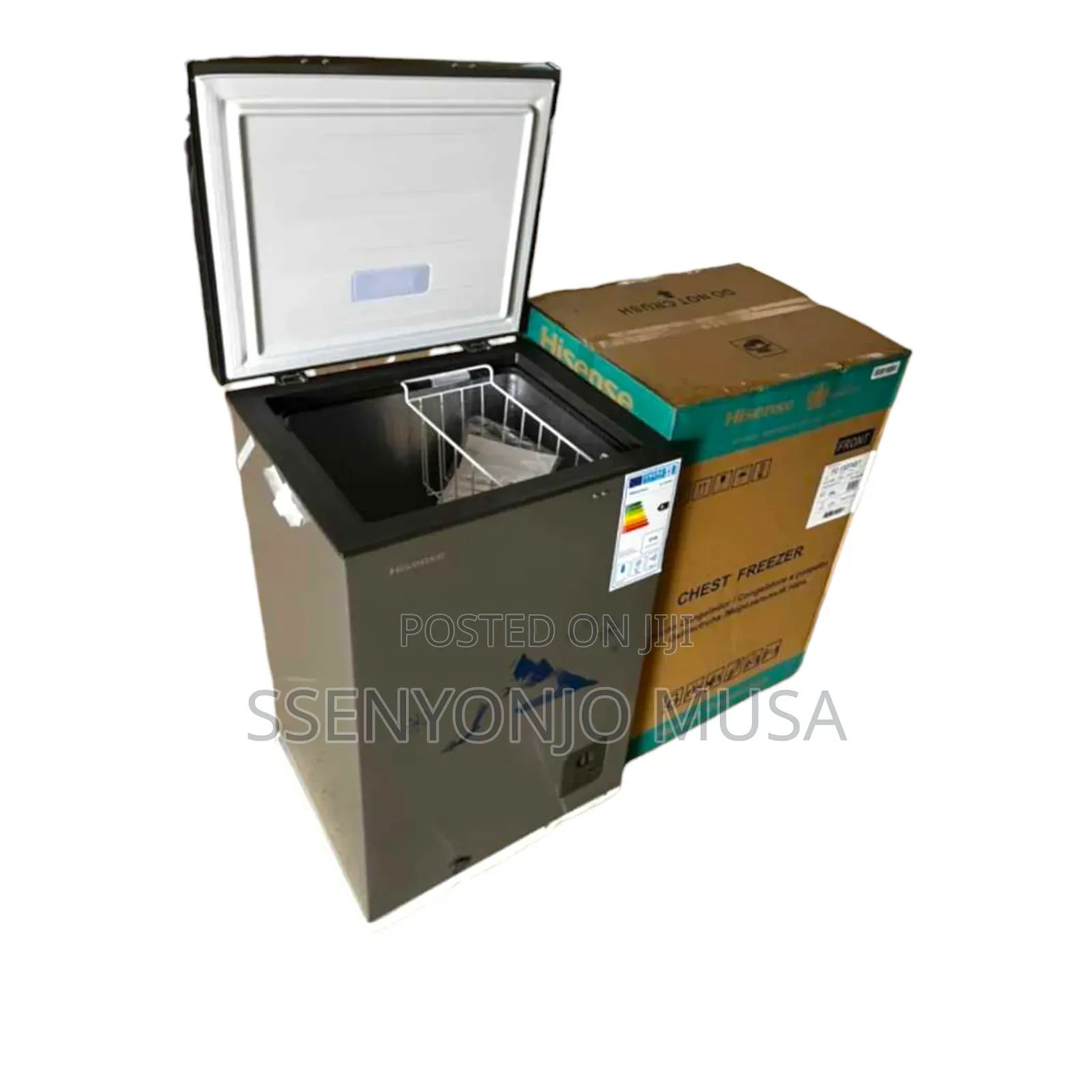 Hisense Fc13dt4st 130l Chest Freezer | Grey |3-Year Warranty