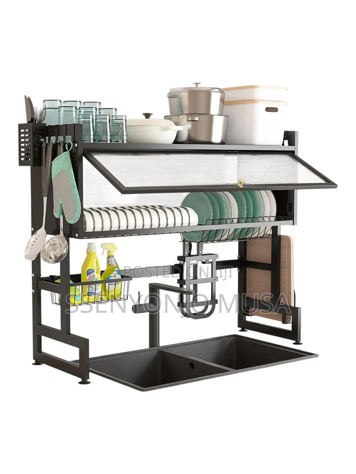 Sink Dish Drying Rack | Multifunctional Dish Drainer Rack.
