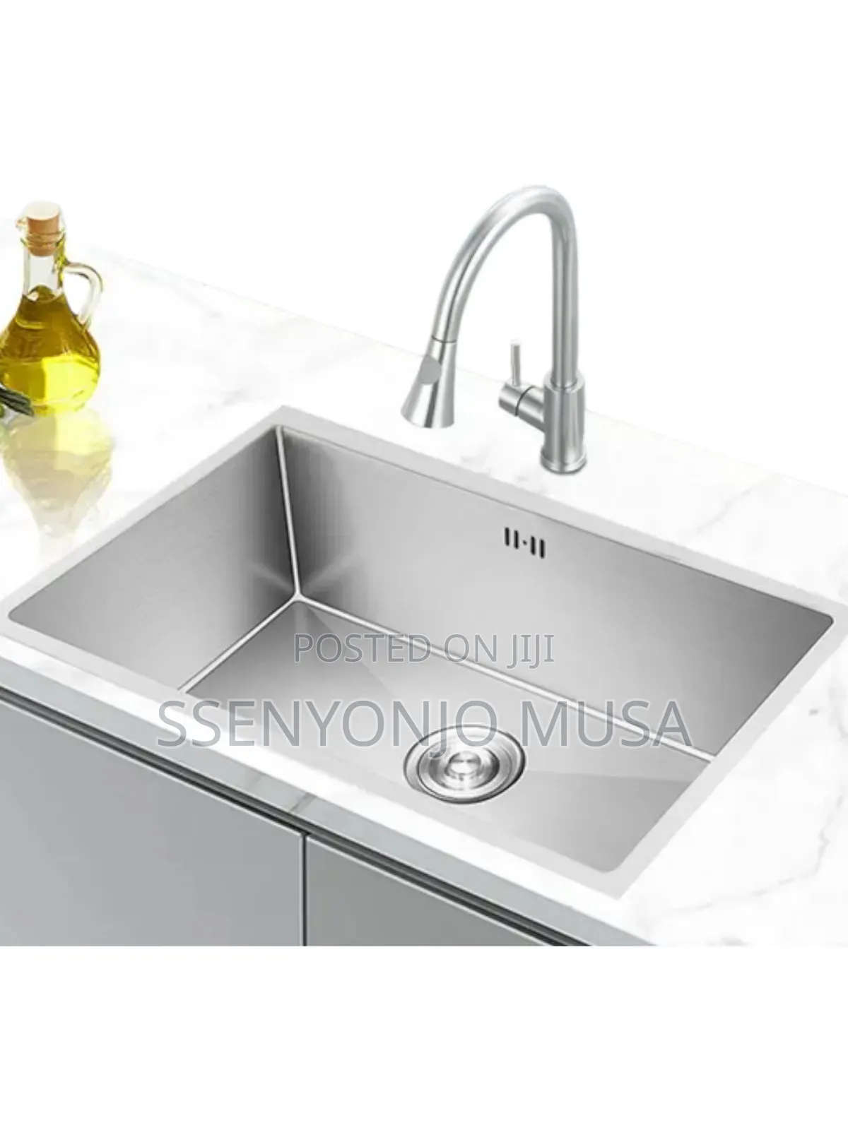 Homelody 50x45cm Stainless Steel Undermount Kitchen Sink-