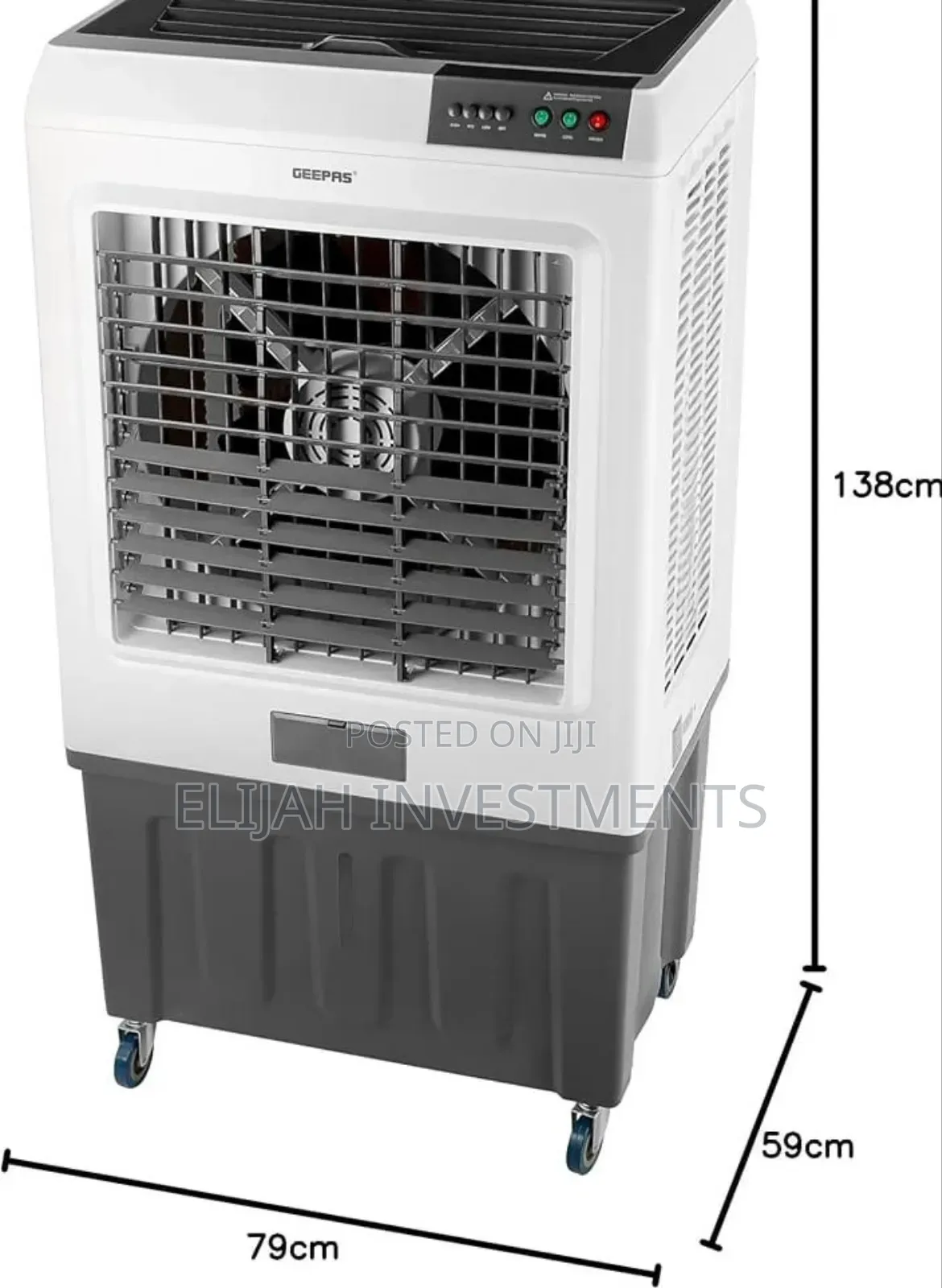 Geepas 100 L Air Cooler (Model Gac16019).