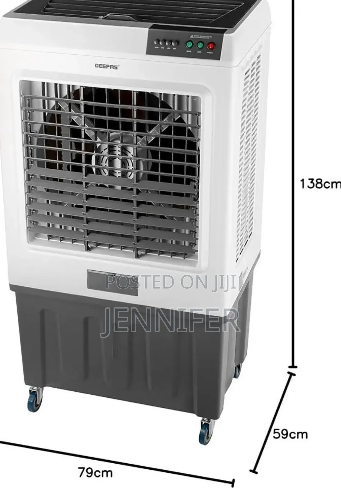 Geepas 100 L Air Cooler (Model Gac16019).