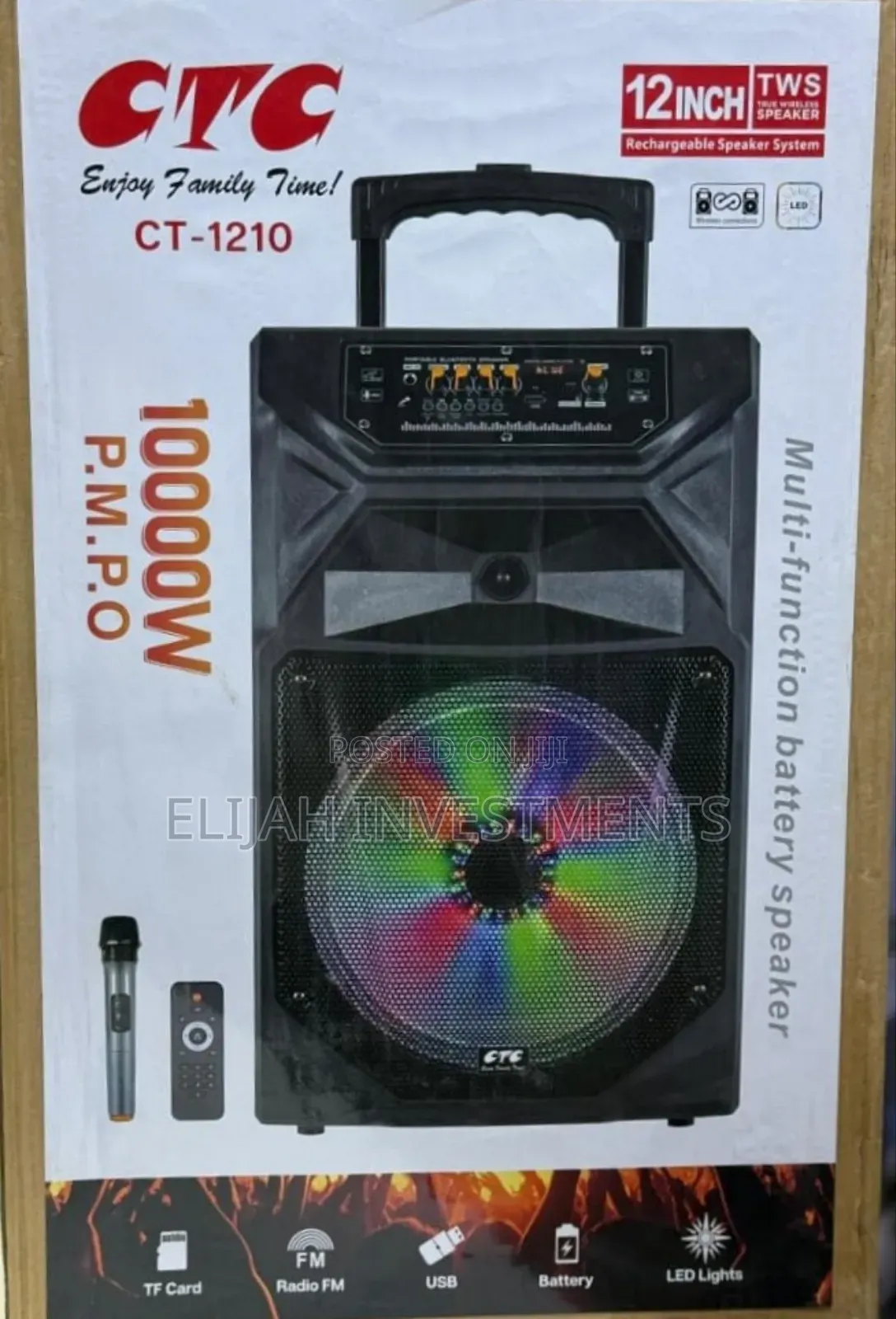 CTC 12 Inches Speaker With a Microphone