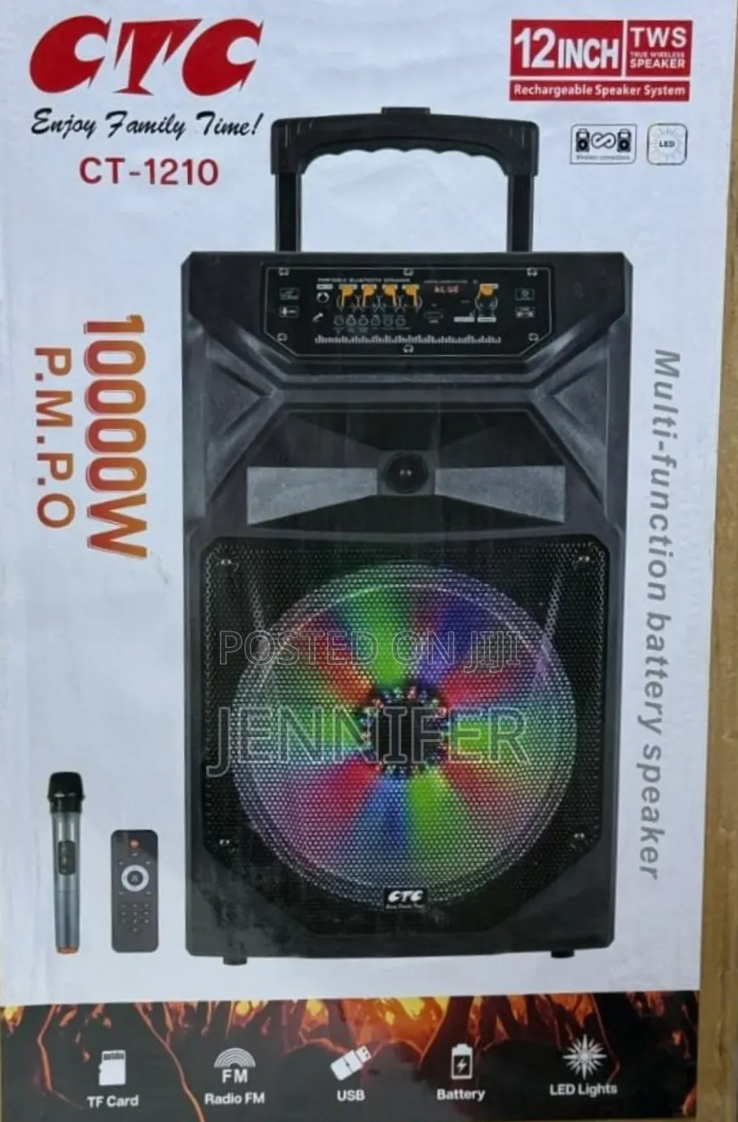 CTC 12 Inches Speaker With a Microphone