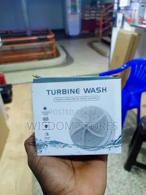 Portable Ultrasonic Turbine Washing Machine.