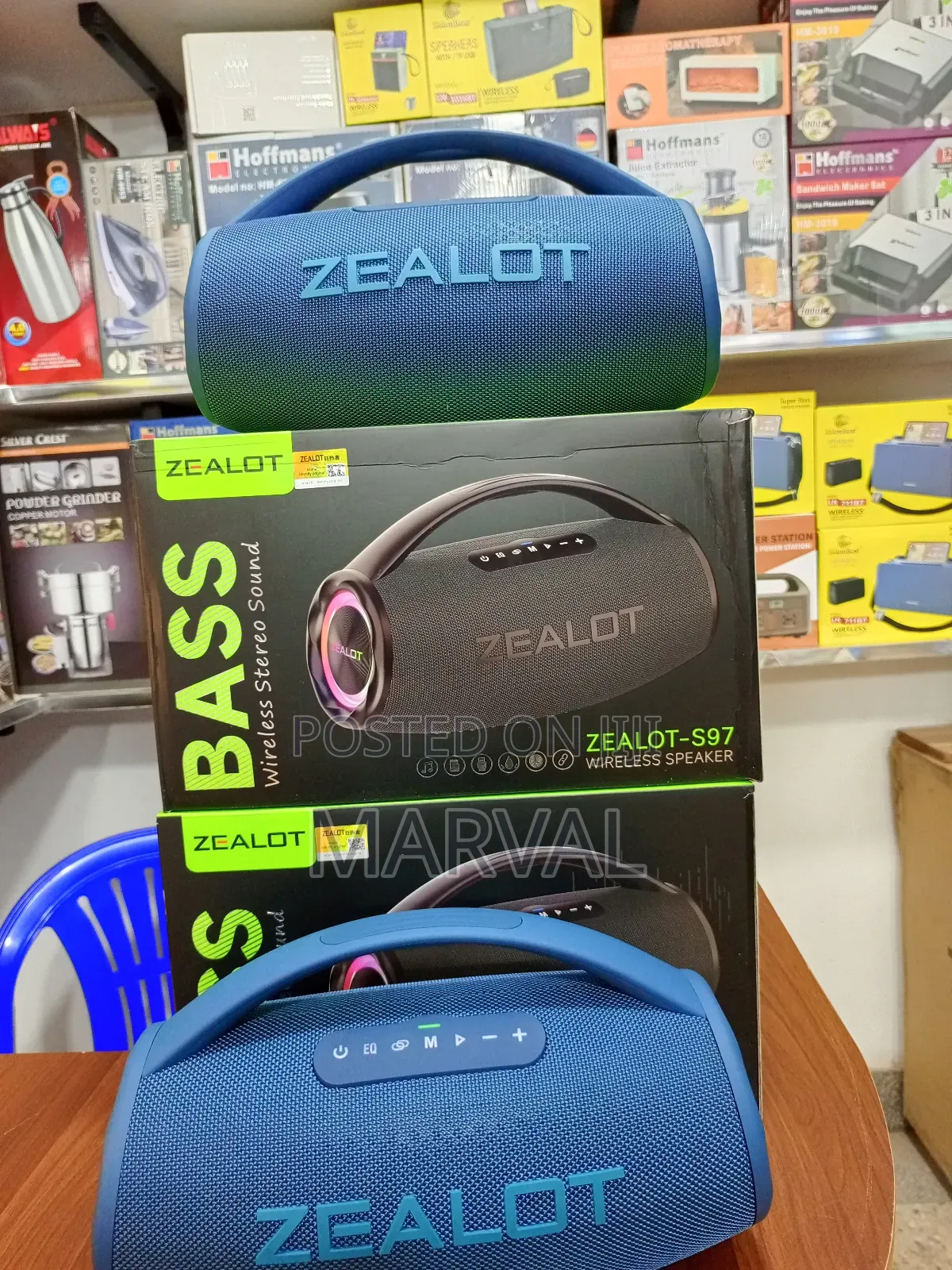 Zealot S97 Portable Wireless Speaker.
