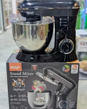 Raf 6-speed Kitchen 8l Electric Stand Mixer Kneading Bread Dough Mixer