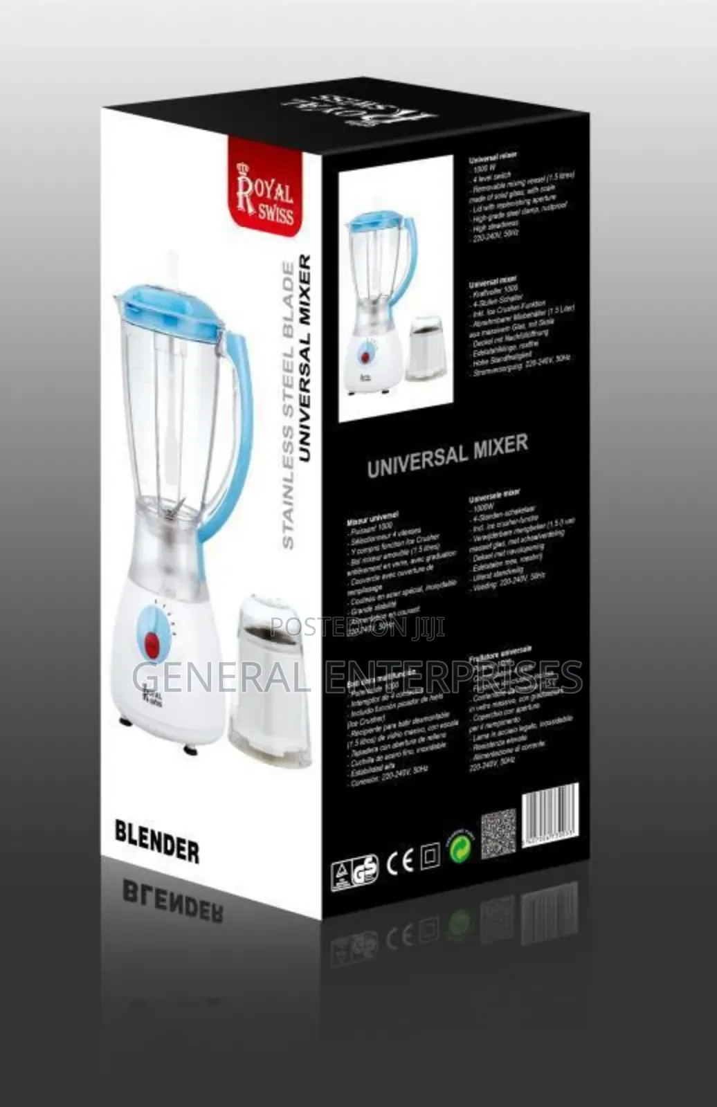 Royal Swiss Universal Mixer Blender