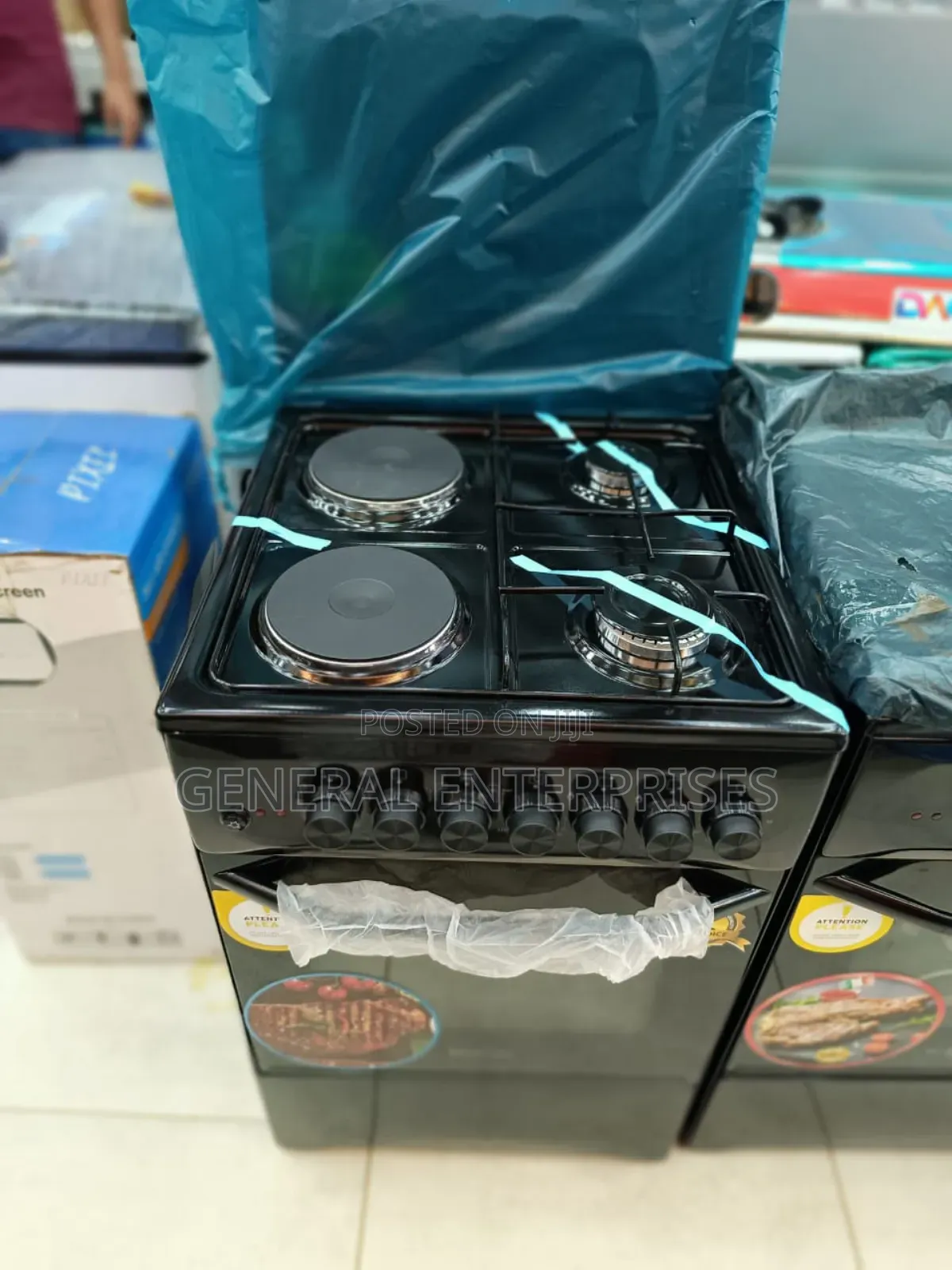 Blueframe Freestanding Cooker With 2 Gas Burner