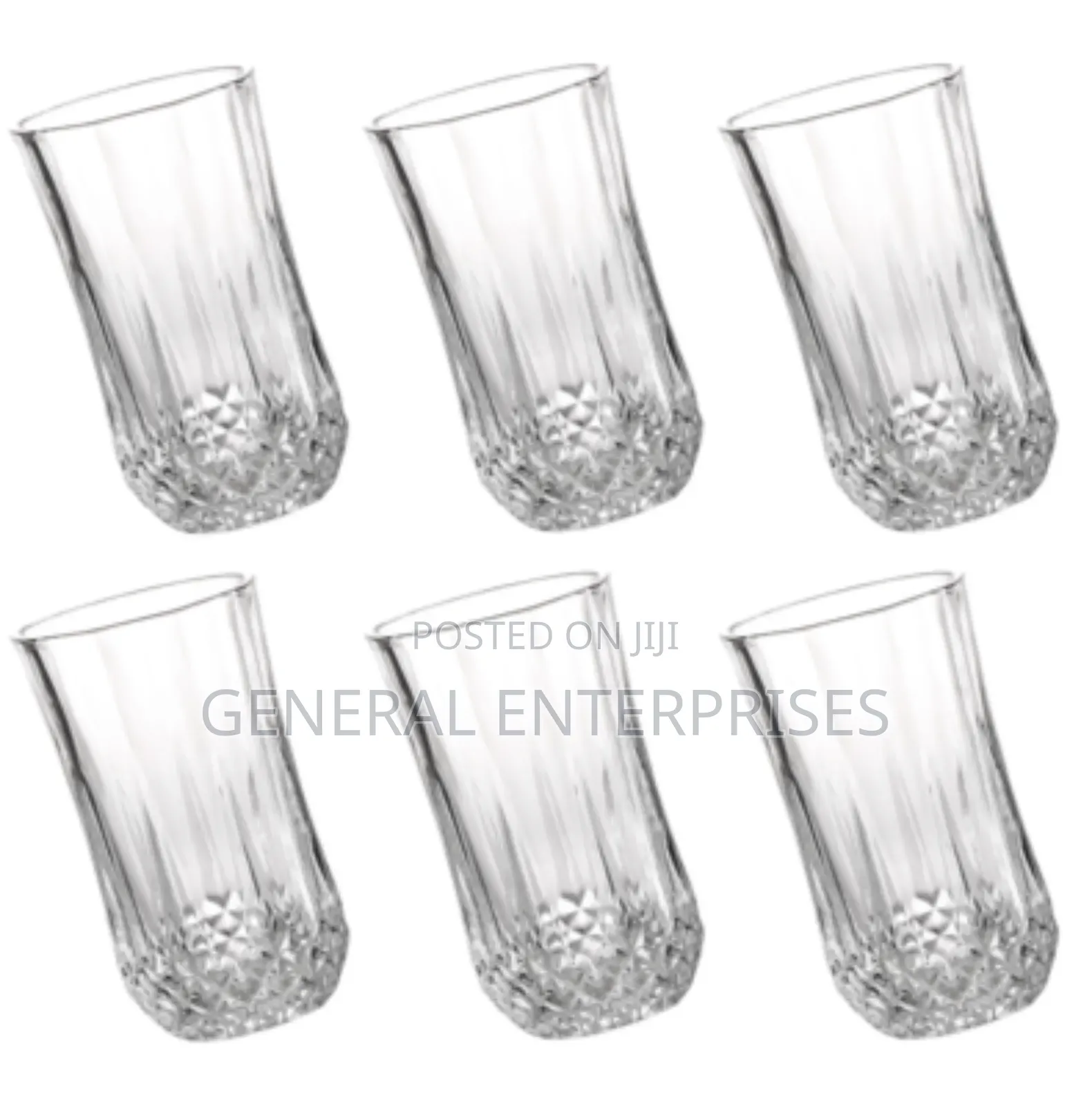 Crystal Glass 6pc