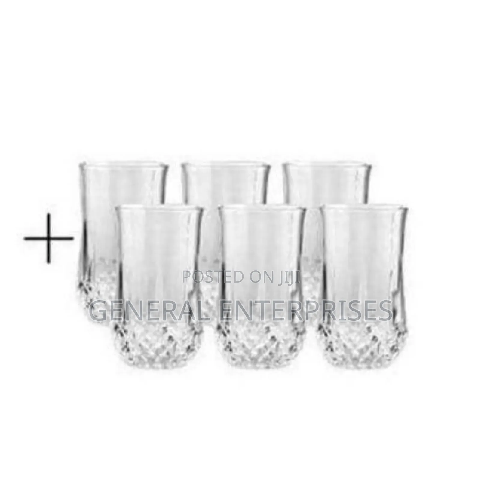 Crystal Glass 6pc