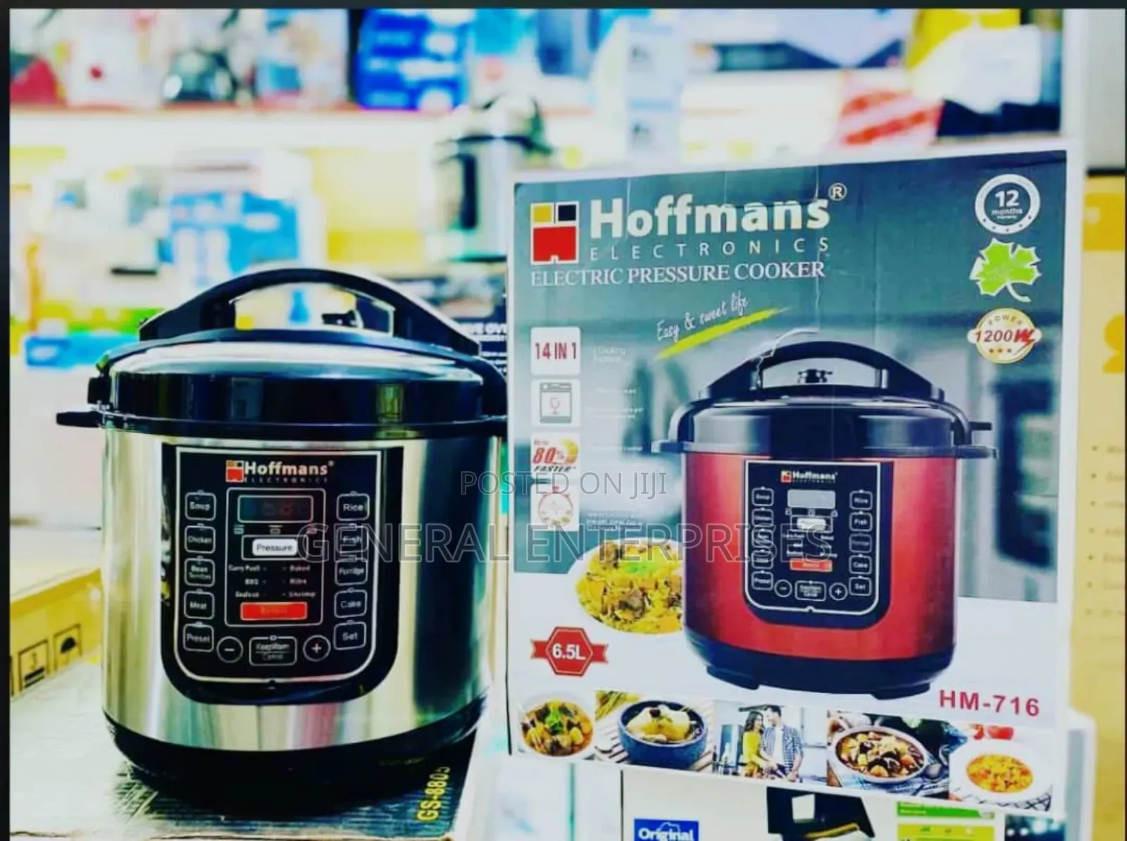 Digital Pressure Cooker 6.5l