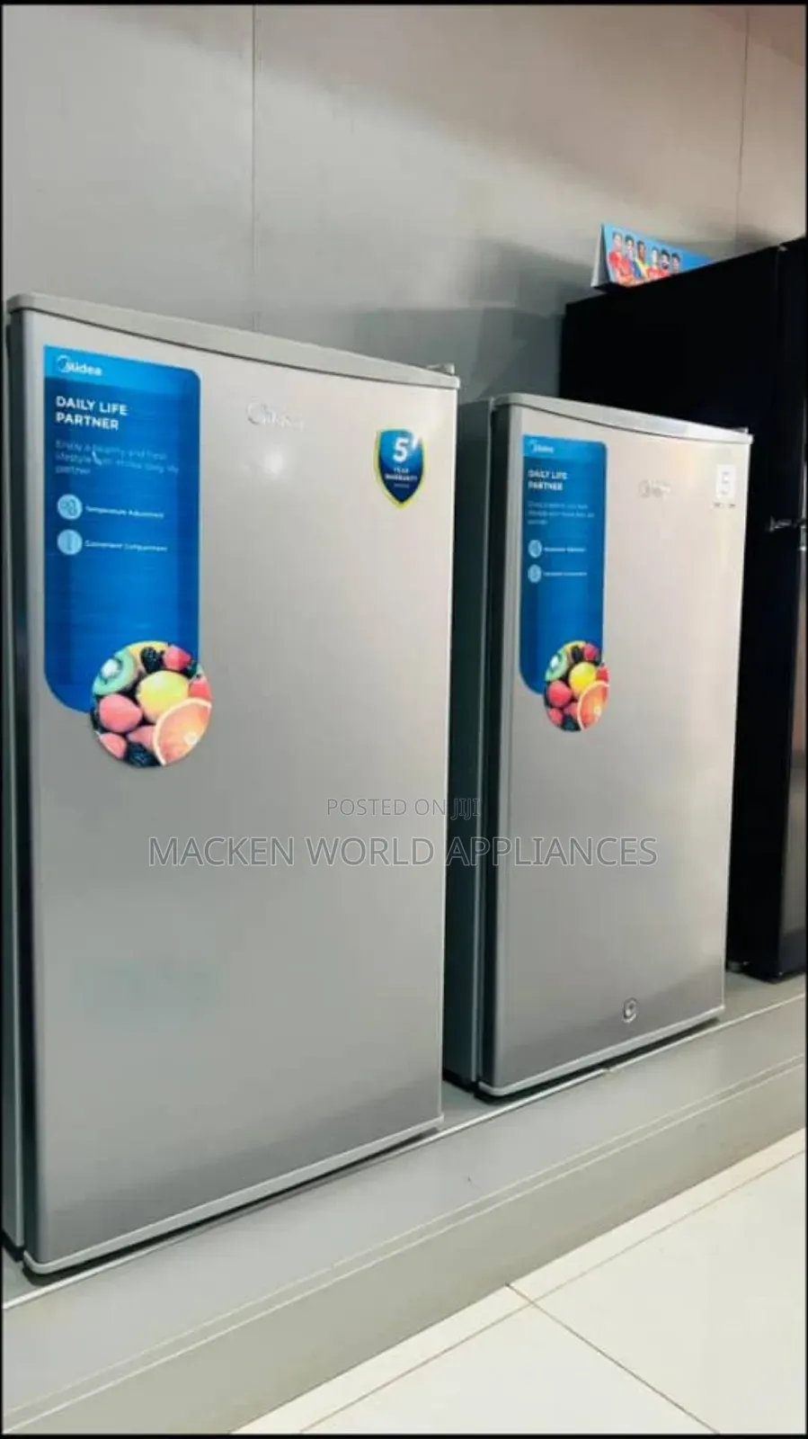 Medea 120l Single Door Fridge New
