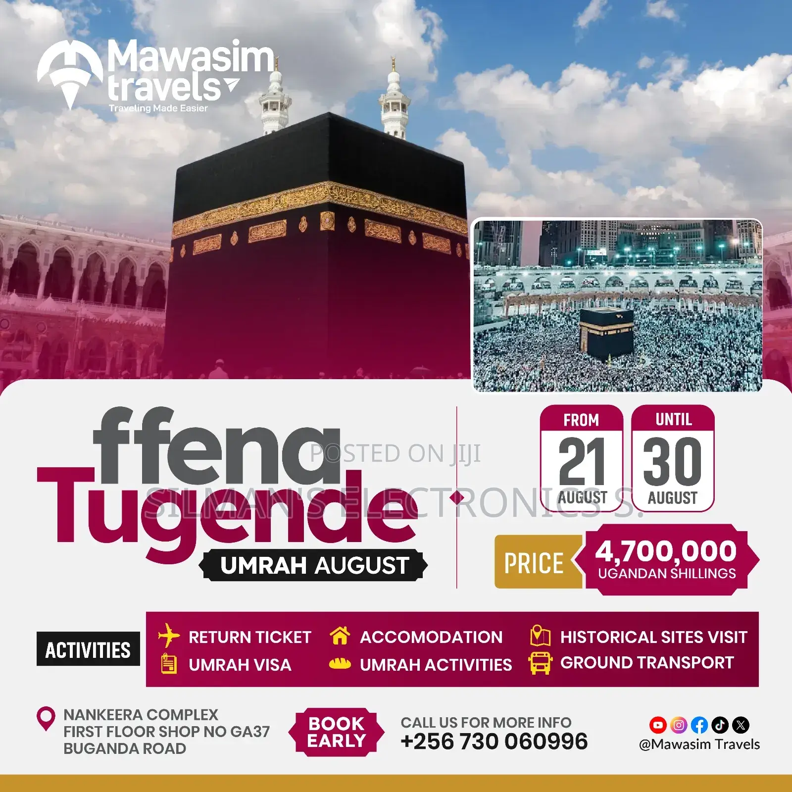 Ffena Tugende August Umrah My Mawasim Travels
