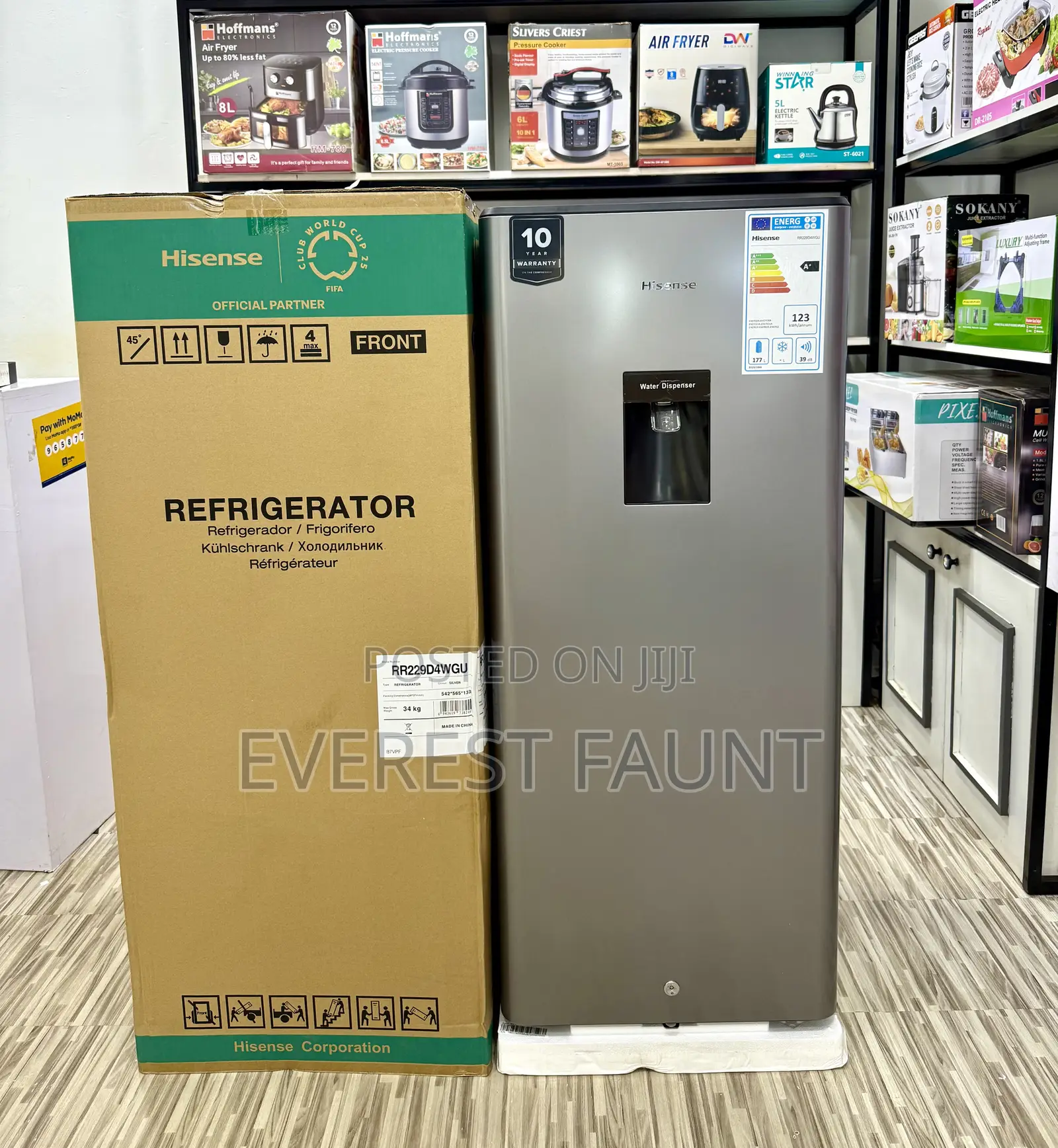 Refrigerator 229 Liters Hisense