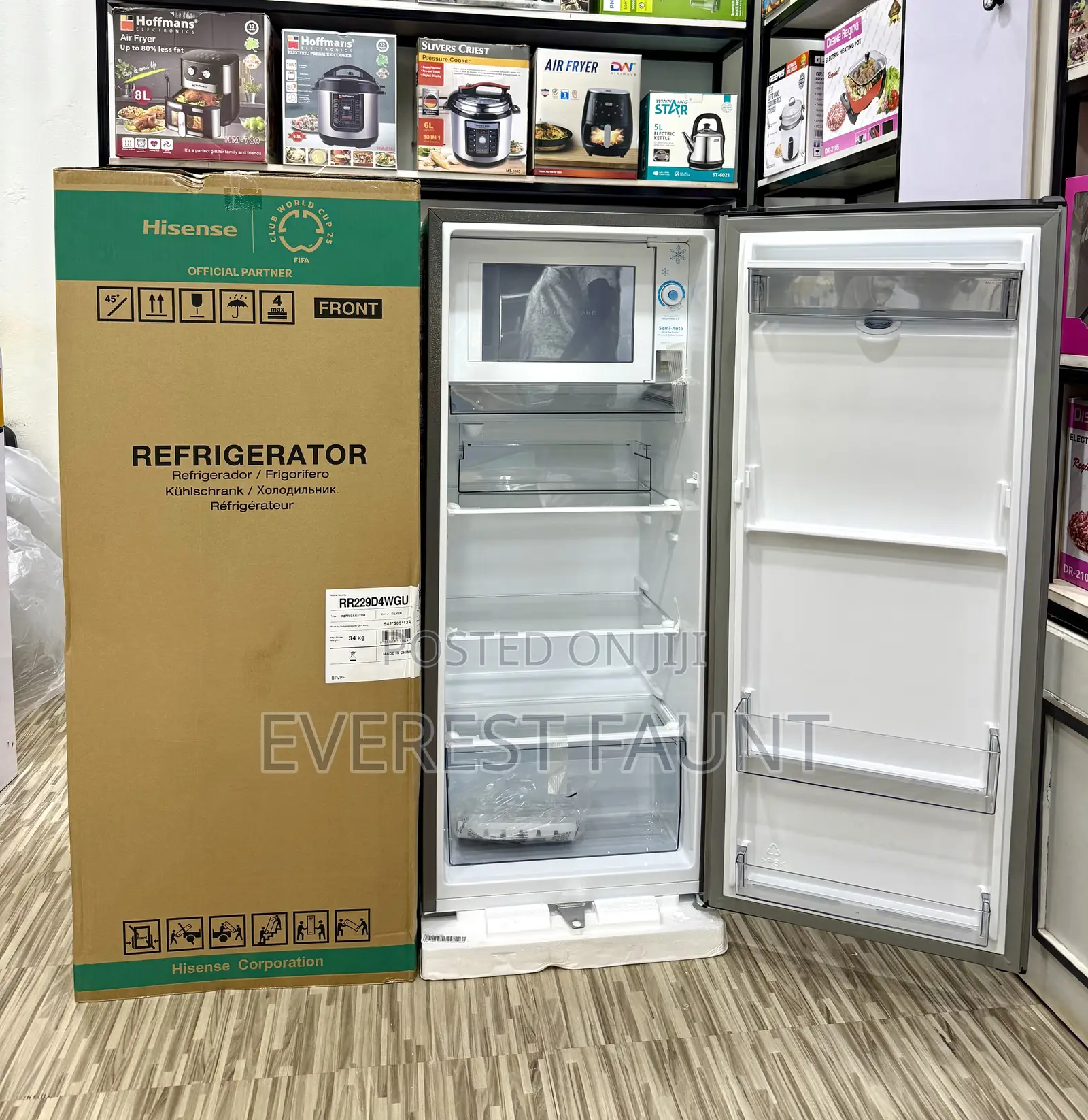 Refrigerator 229 Liters Hisense