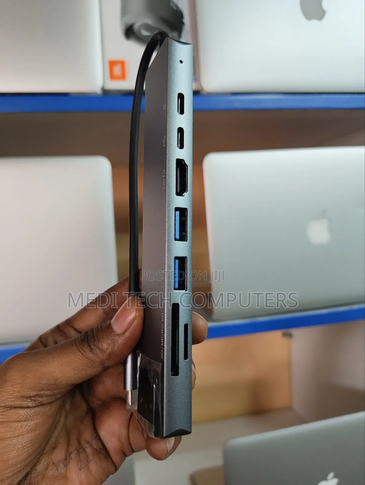 Type C to HDTV 8 in 1 Adapter