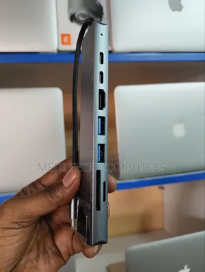 Type C to HDTV 8 in 1 Adapter