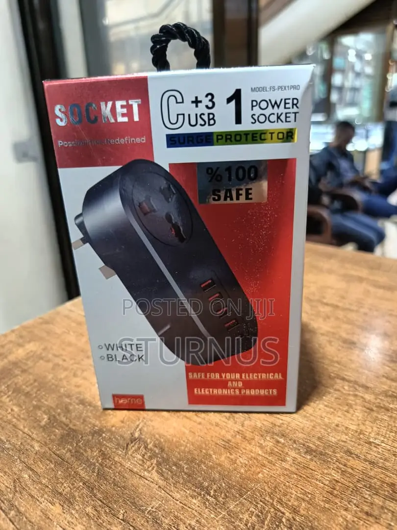 Surge Protector C+3 Usb