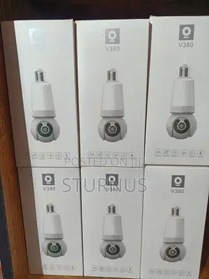 Wireless Video Surveillance Light Bulb Camera Wifi 360° Camera - Whit
