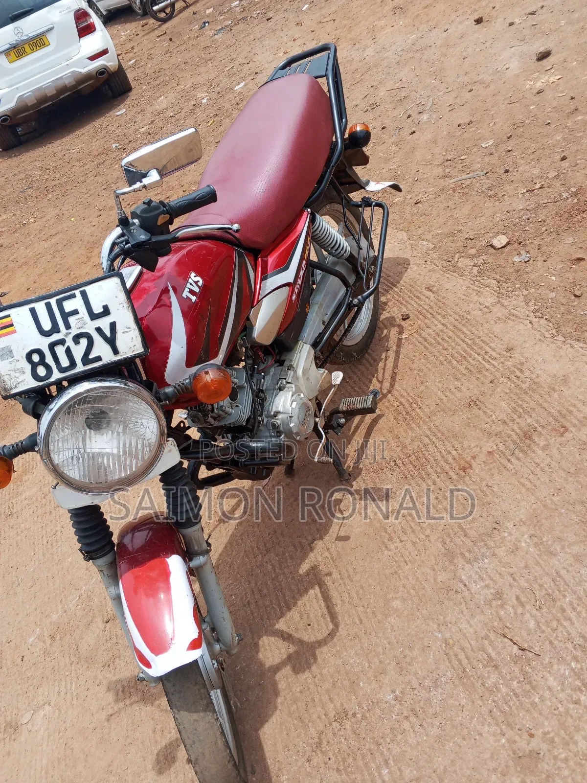 TVS HLX 125 2019 Red
