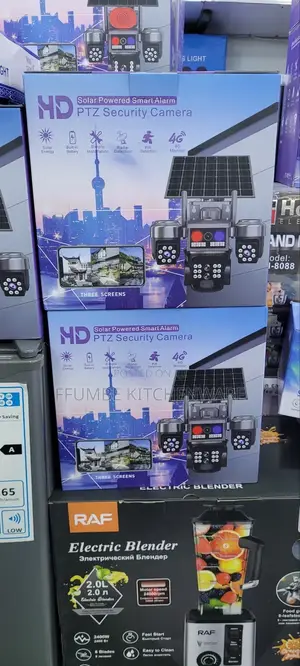 Solar Powered Security Camera