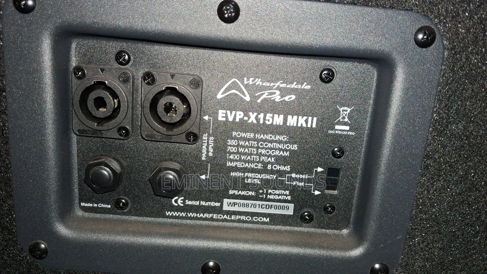 Wharfedale Stage Monitor Evp-X15m Mkii