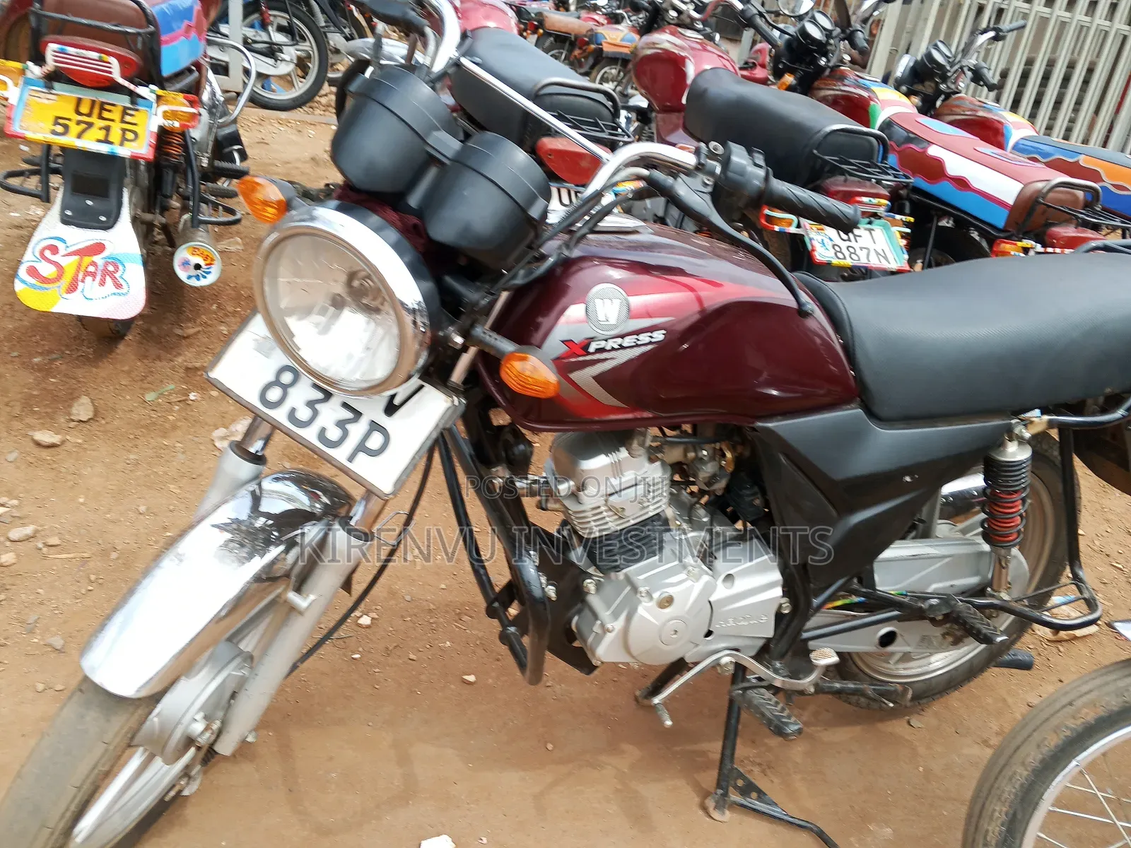 Haojue DK125 2020 Red