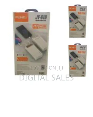 Punex Jy-610 Portable Power Bank With 4 Cables