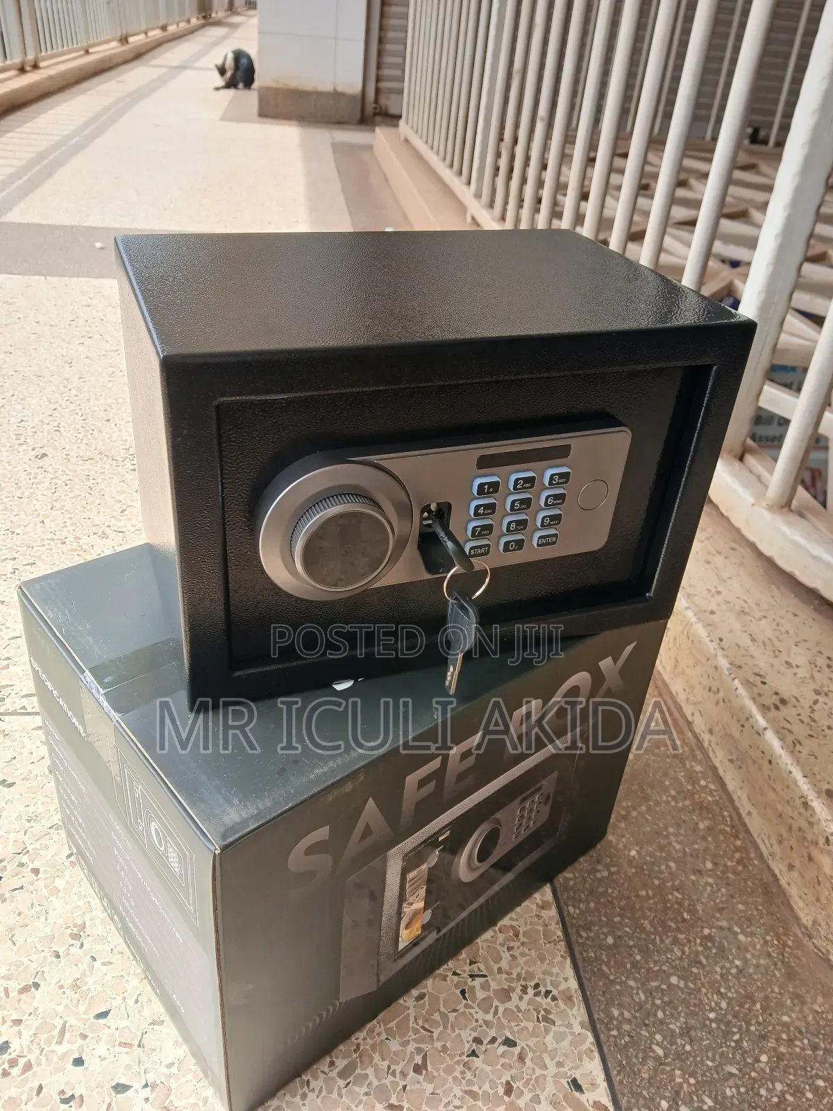 Wall/Ground Mounted Electronic Digital Safe Box For Home,Hotel,Office