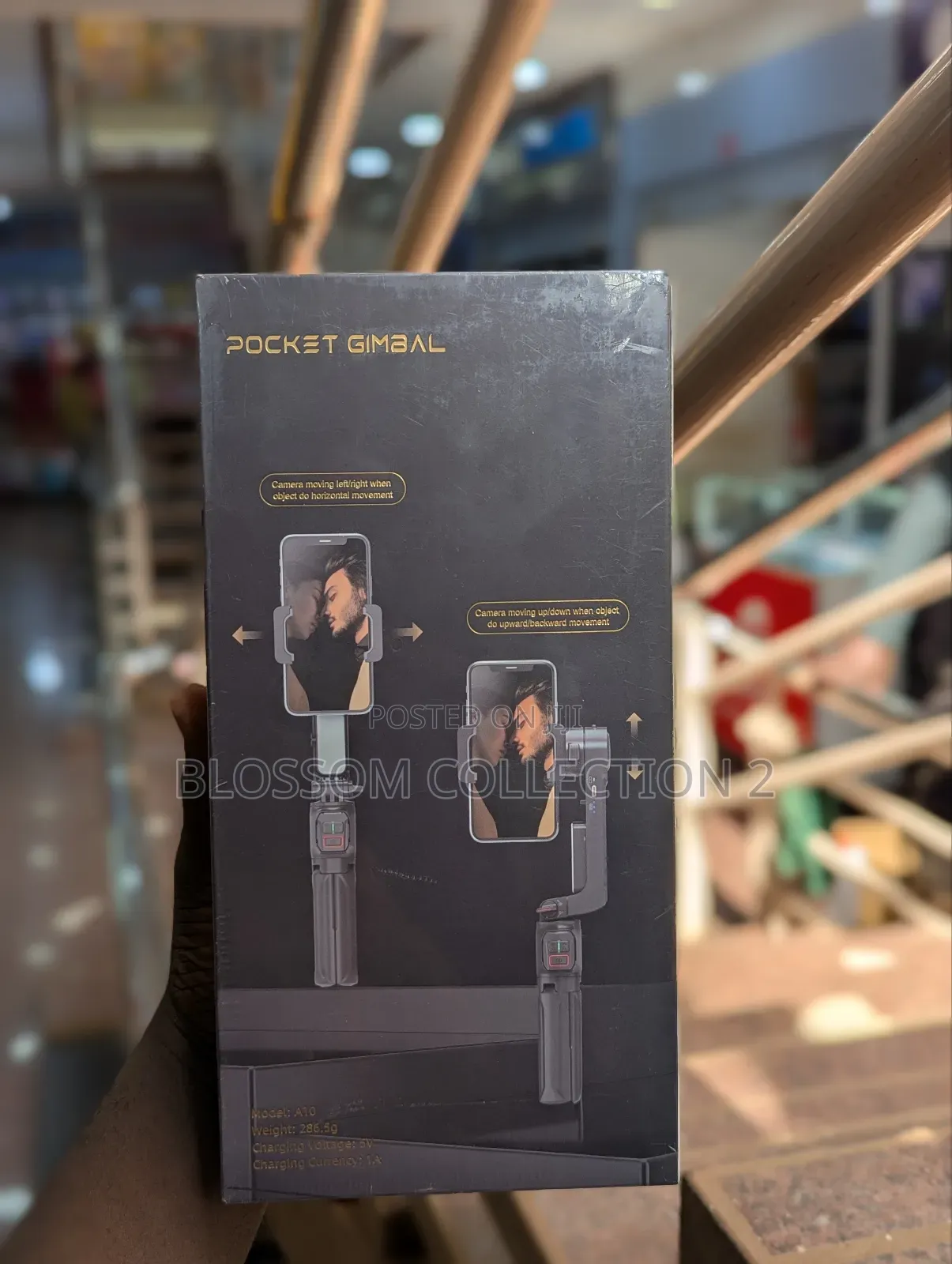 Pocket Gimbal A10 Smartphone Stabilizer, Handheld Phone Gimbal