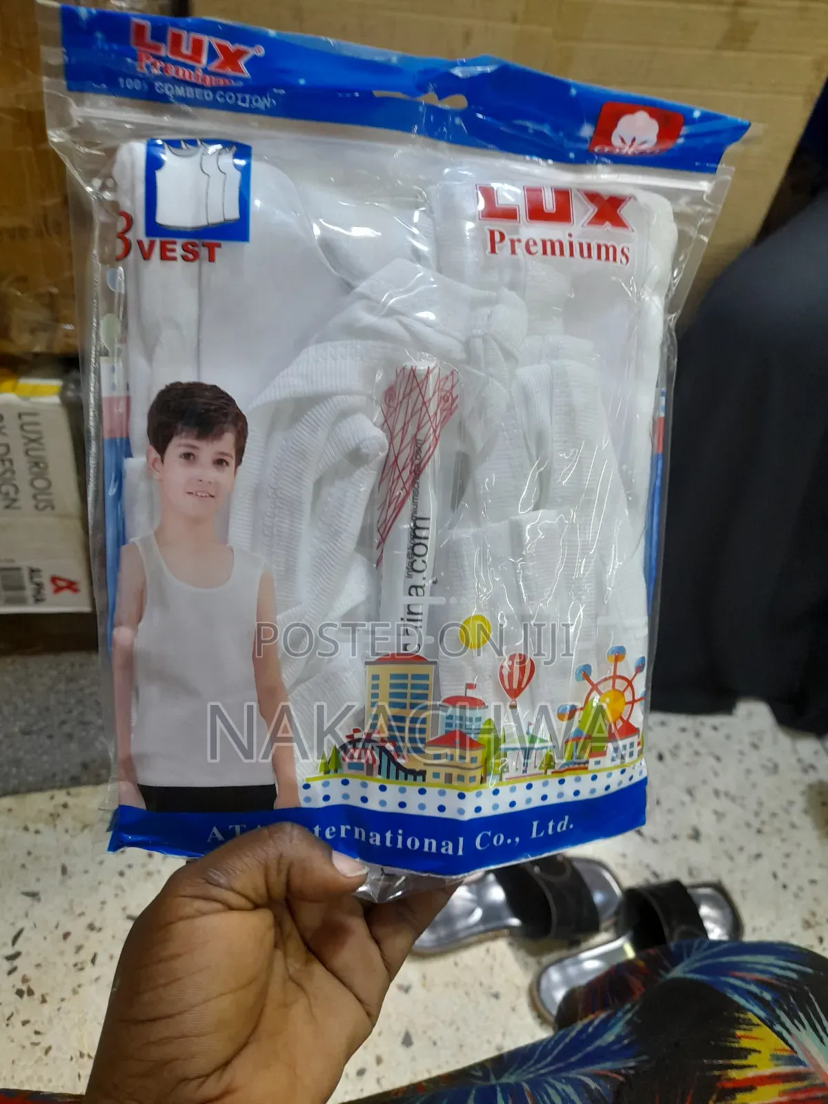 Lux Vest for Boys Under 4 to 8 Years