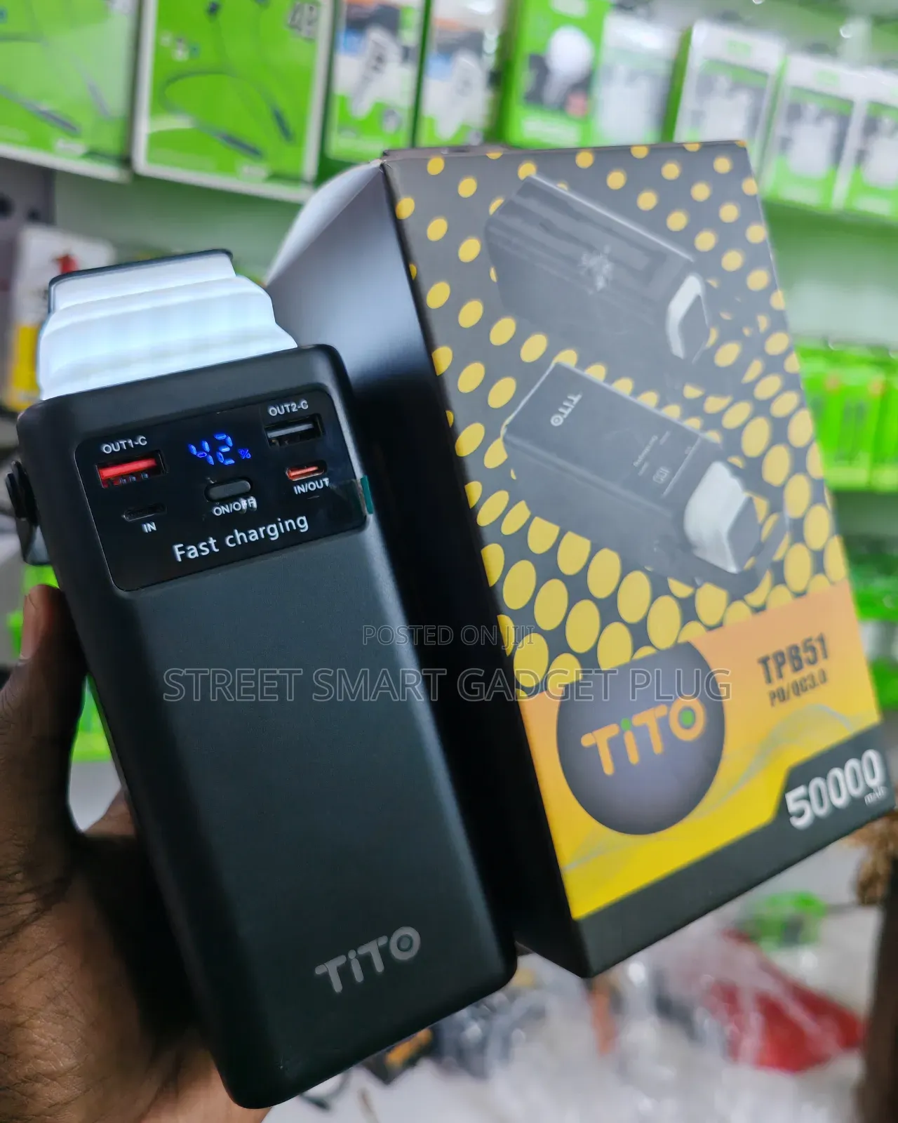 Tito 50.000mah Power Bank