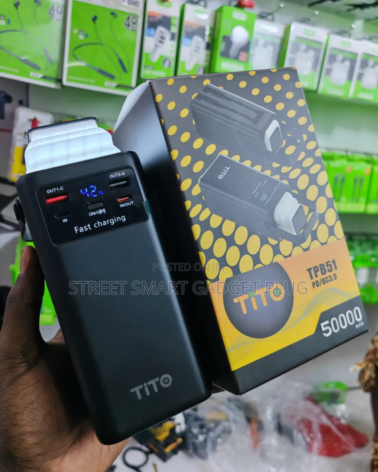 Tito 50.000mah Power Bank