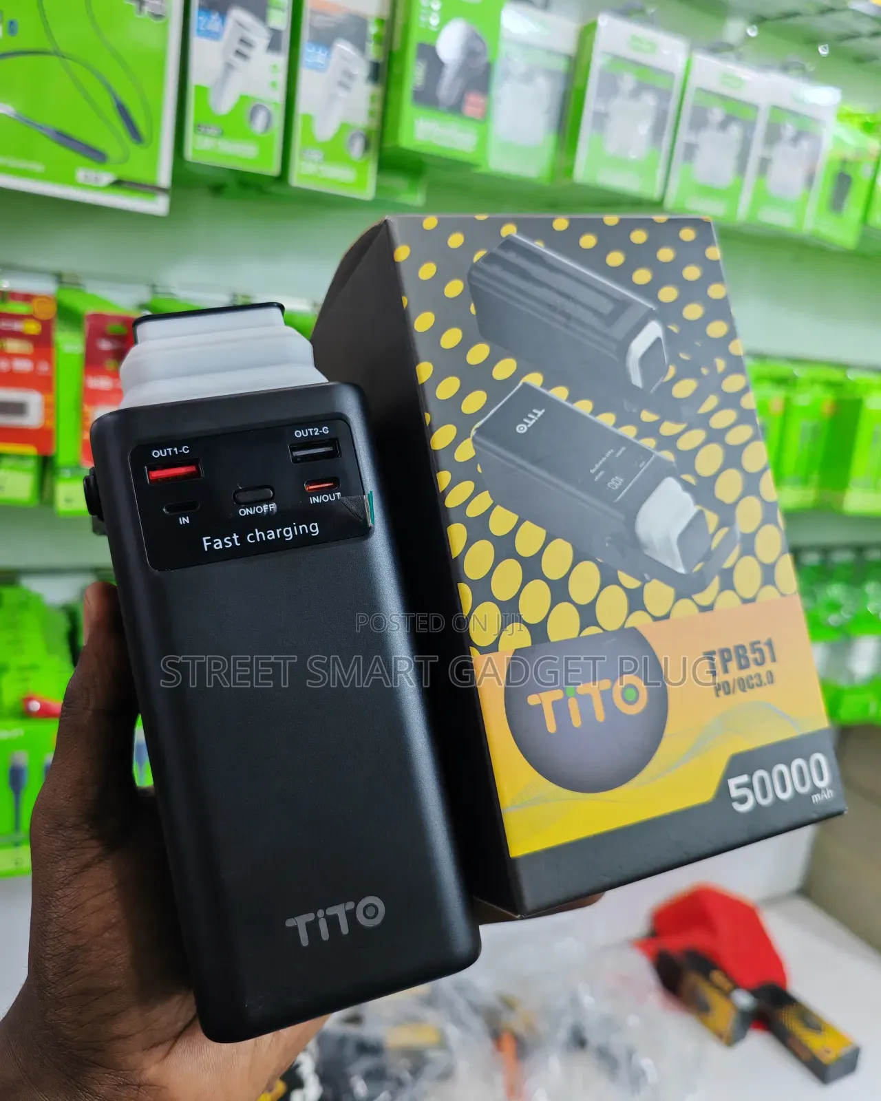 Tito 50.000mah Power Bank