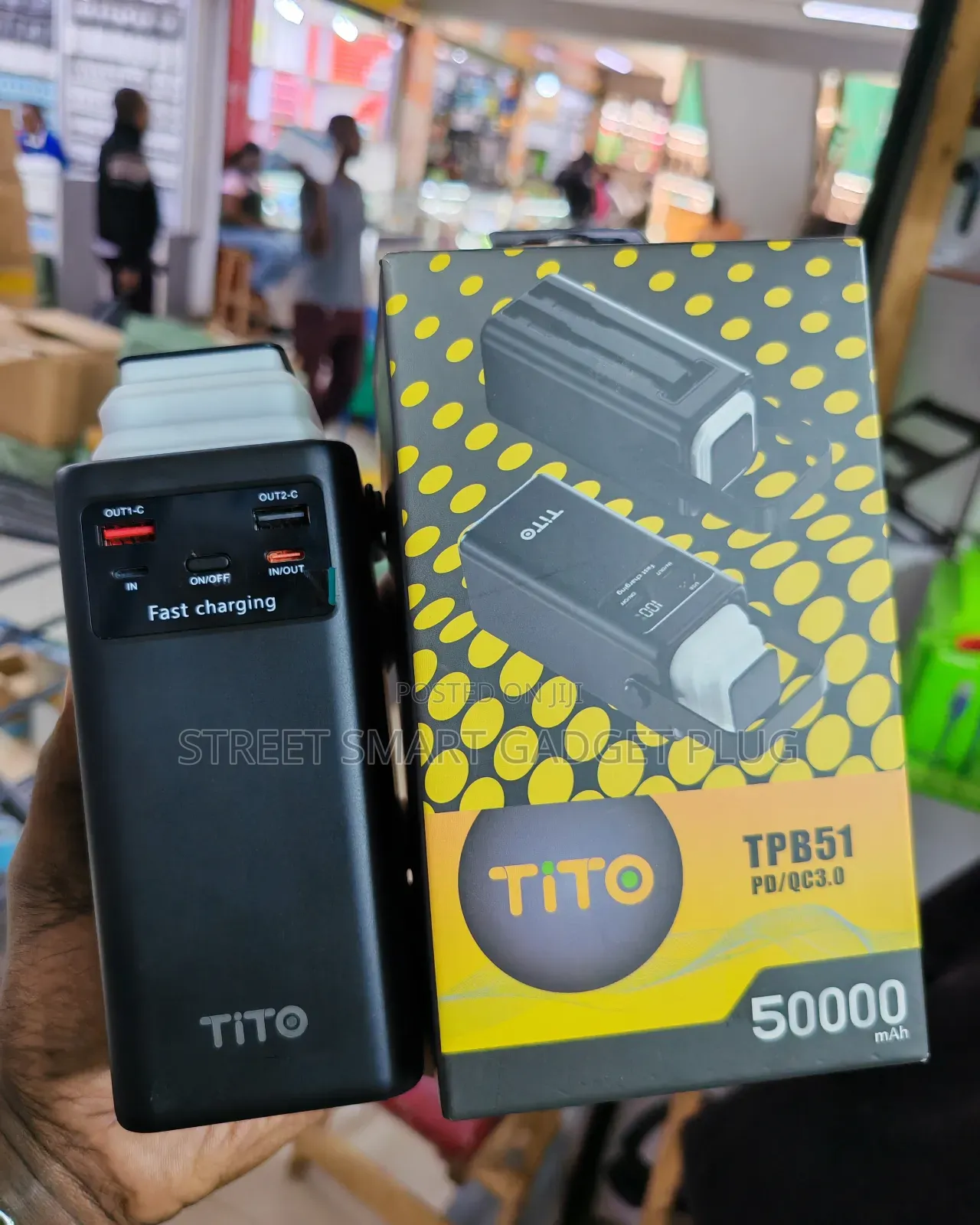 Tito 50.000mah Power Bank