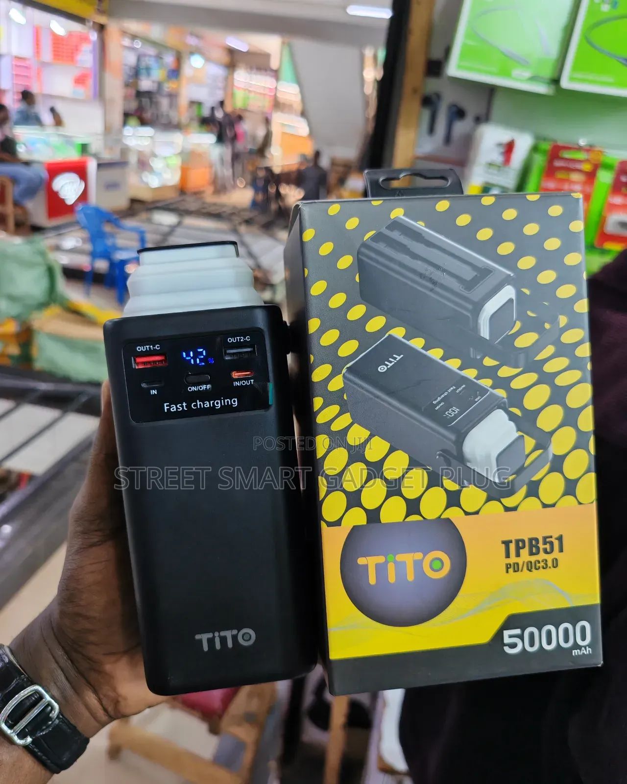 Tito 50.000mah Power Bank