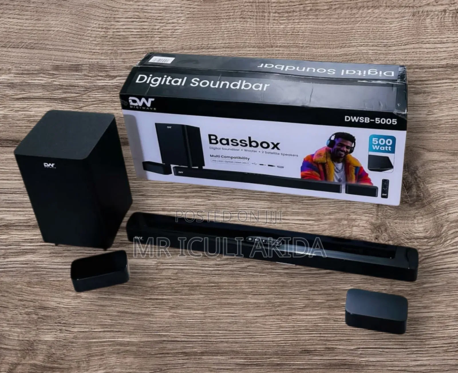 Digiwave DWSB-5005 5.1ch Bassbox Soundbar System