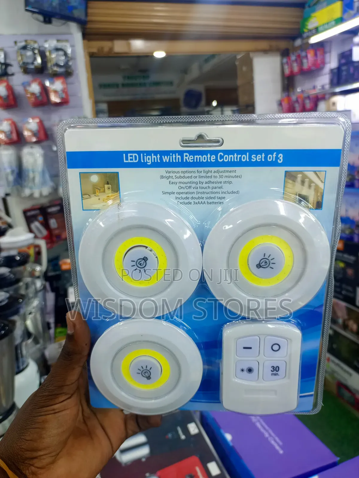 Led Lights With a Remote Control.