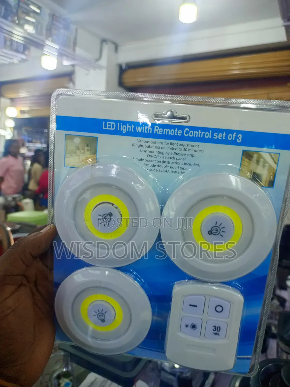 Led Lights With a Remote Control.