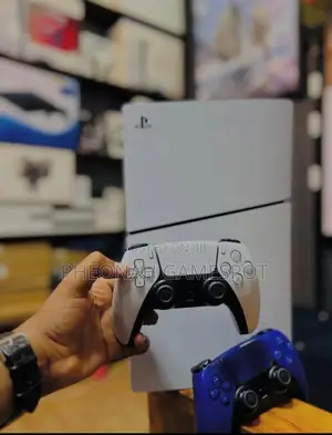 Ps5 Slim Digital Edition: As Good as New Condition, Uk Used Model.