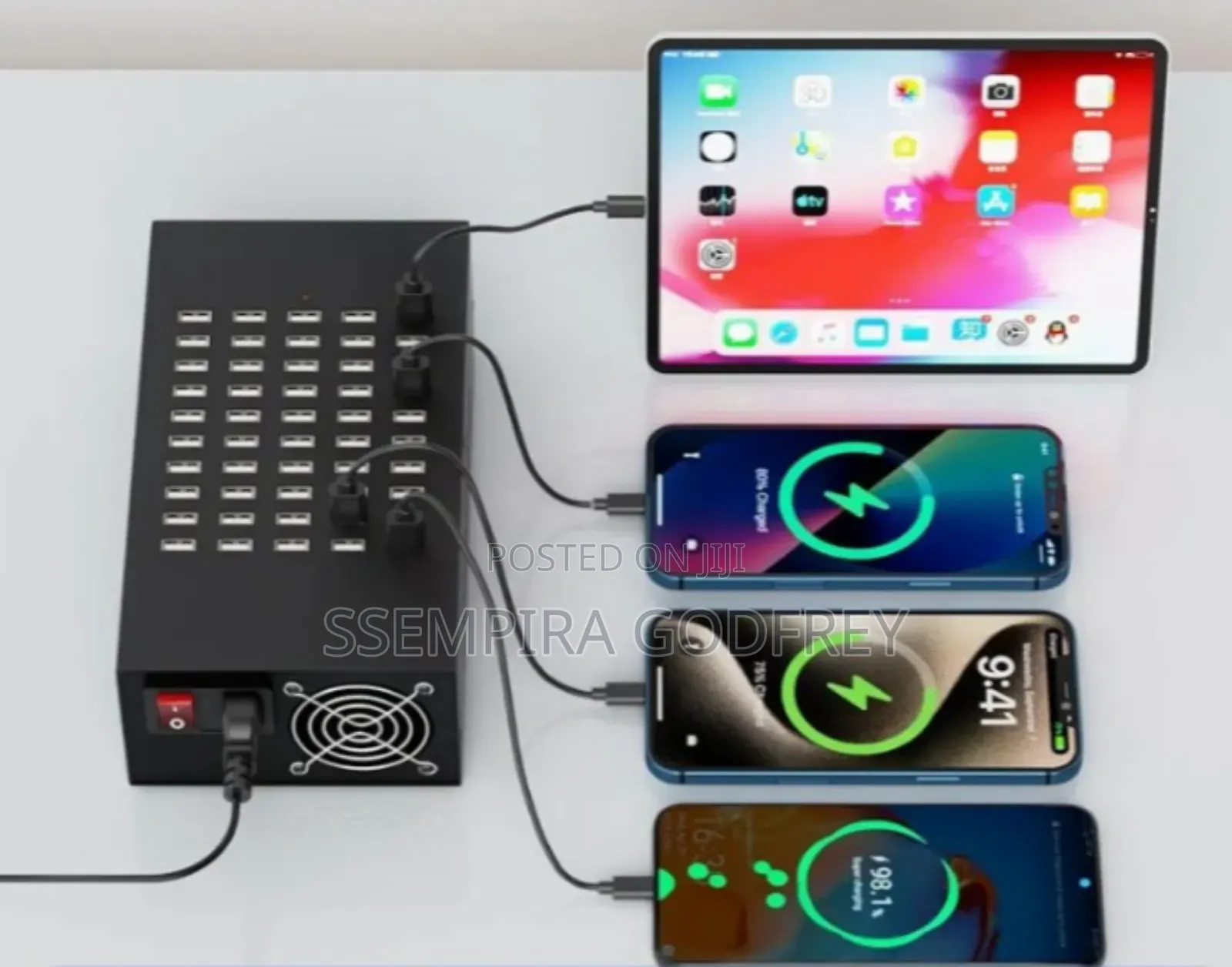 High Power Multi Port Charger 50 Ports