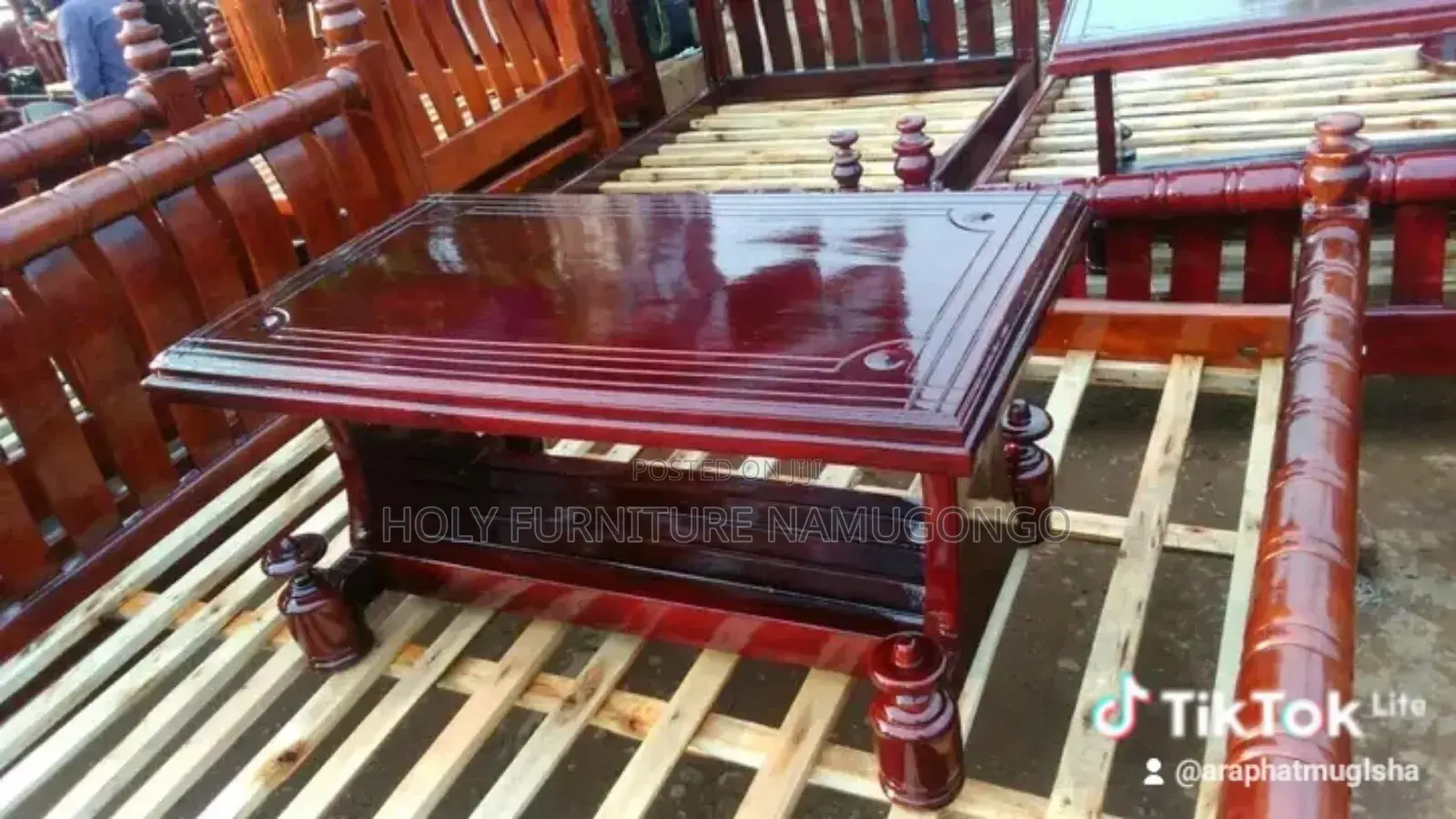 Center Table Made Out of Hard Wood