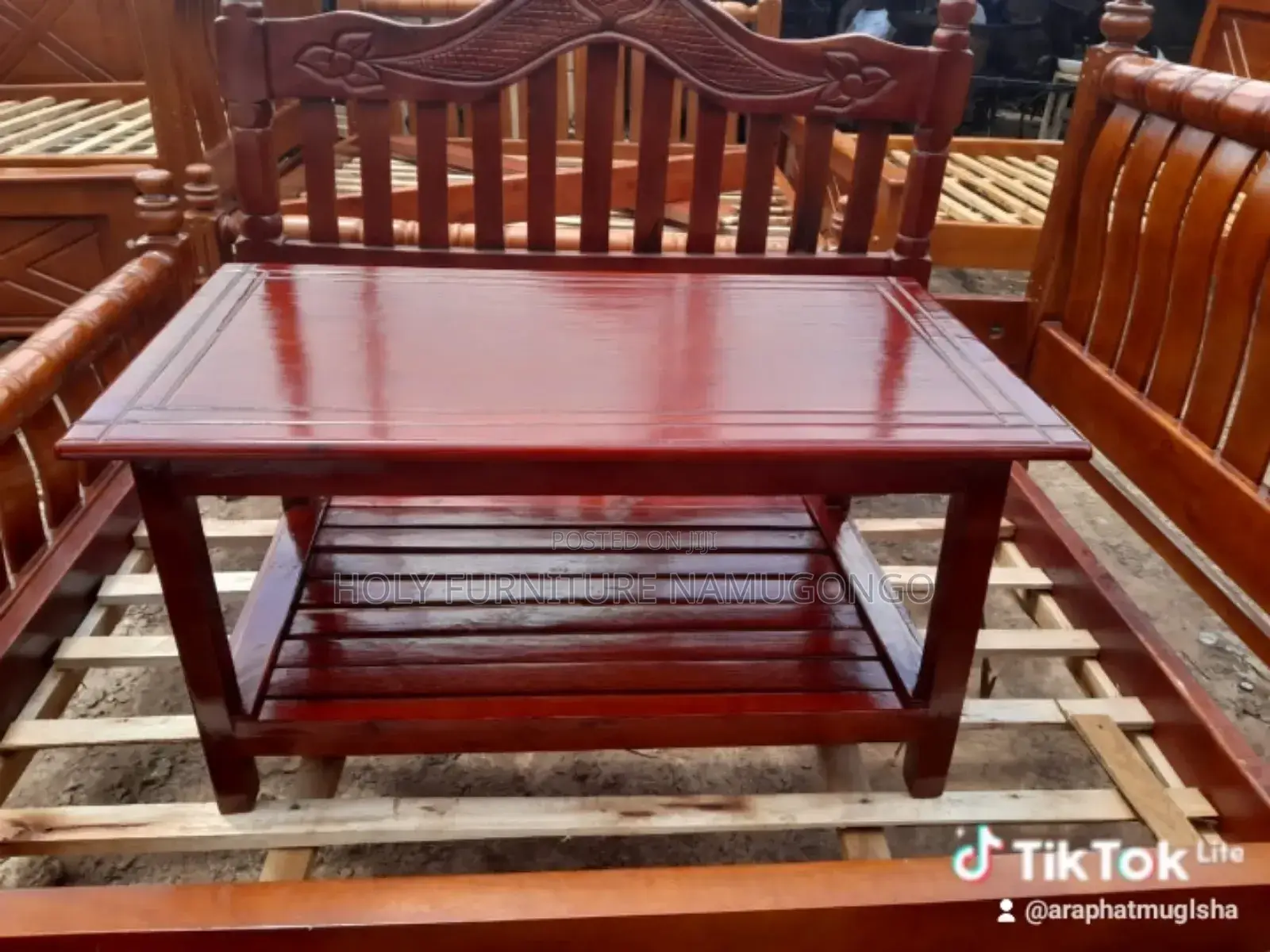 Center Table Made Out of Hard Wood